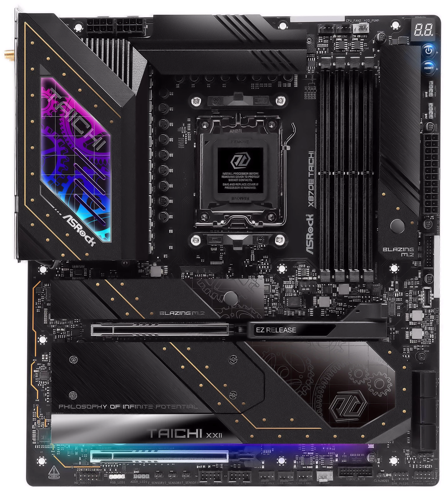 Montaje ASRock X870E TAICHI Madrid