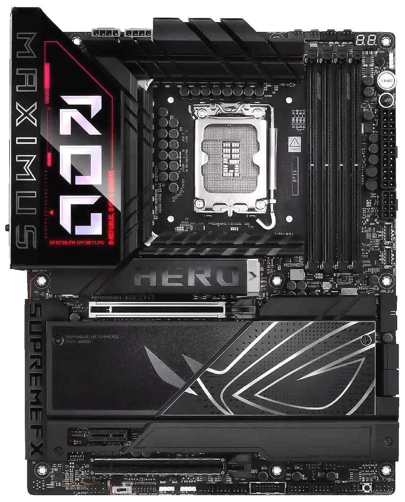 Montaje ASUS ROG Z890 MAXIMUS HERO Madrid