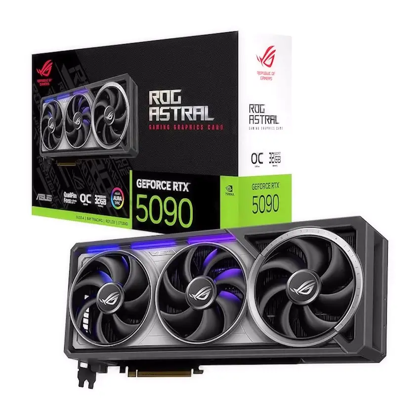 Montaje ASUS ROG ASTRAL NVIDIA GeForce RTX 5090 Gaming PC