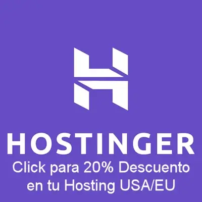 Obtén 20% de descuento contratando un plan de hosting aquí